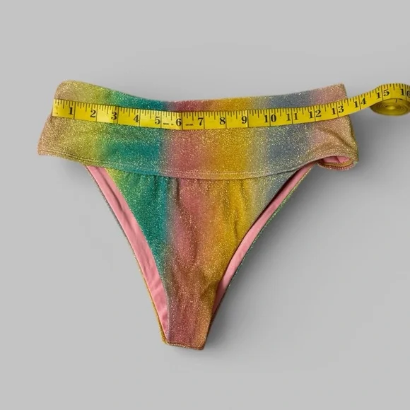 Gianni Bini Rainbow Sparkle Bikini - Picture 8 of 8